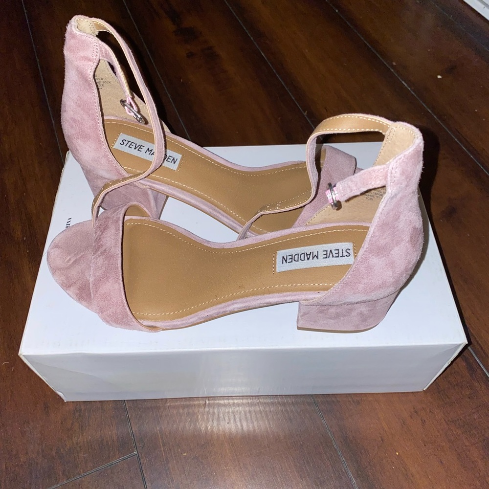 Steve Madden two piece block heel